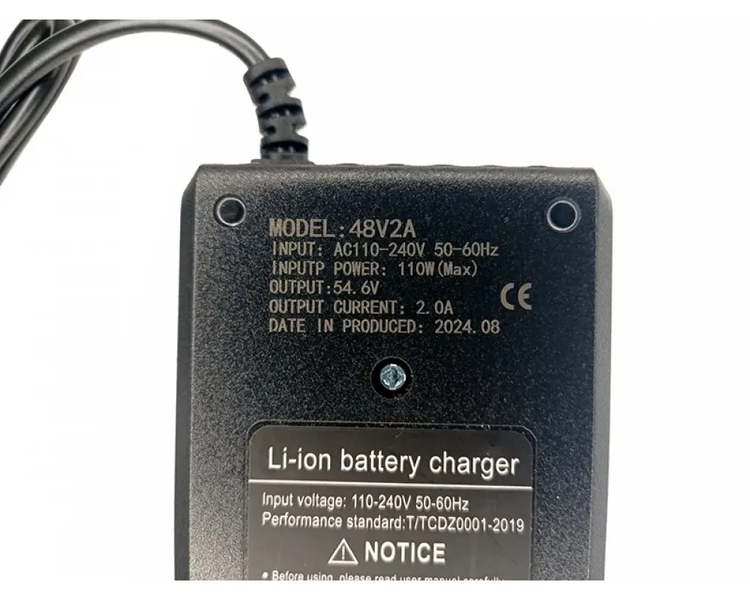 Зарядное устройство 48V 2A (New energy) для аккумулятора электровелосипеда 358735 фото