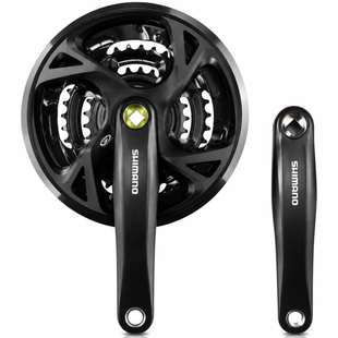 Шатун Shimano Acera тройной (44х32х22Т) 9x FC-M371 под квадрат для велосипеда 412411 фото