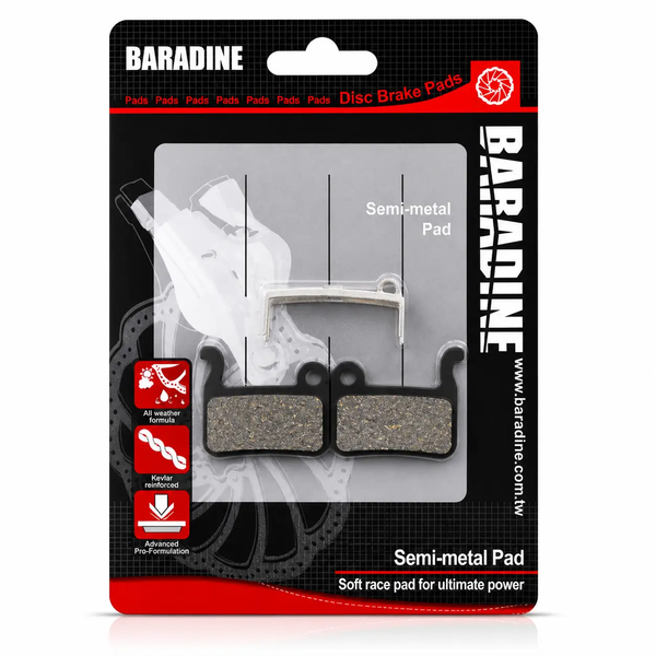 Колодки под дисковый тормоз Baradine DS-17 (Тайвань) для велосипеда 2208483321 фото
