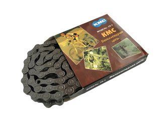 Цепь велосипедная КМС Z8.3 1/2"*3/32" 116 звеньев (Серая) 2278038493 фото