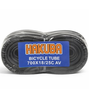 Камера &laquo;Hakuba&raquo; 700 x 18/25C AV (поліетиленова упаковка) для шосейних велосипедів 75265 фото