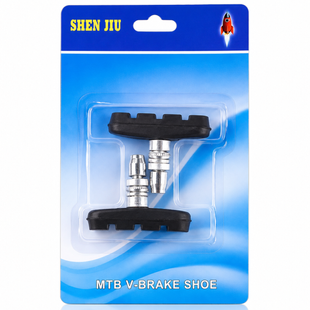 Гальмівні колодки V-brake MTB (70 мм) чорні для велосипеда MTB-BL фото
