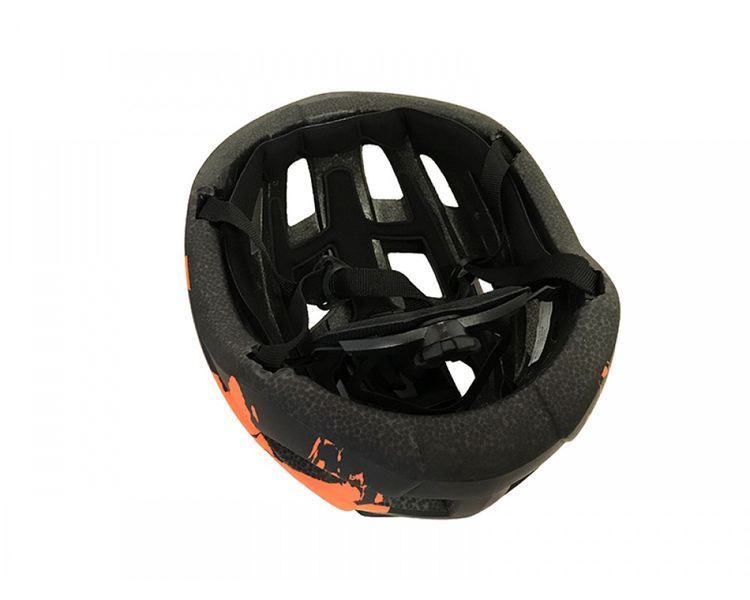 Шолом Calibri (Black+Orange) FSK-Y53 L (58-61 см.) зі знімним козирком для велосипеда 2109954683 фото
